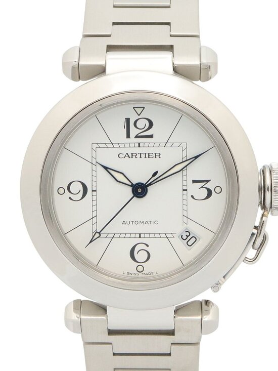 Cartier Watch Pasha C White Stainless Steel Boys main image 10